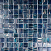 La Mosaic Factory Amsterdam carreau mosaïque - 32,2x32,2cm - carrelage mural et de sol - Carré - Verre Bleu Foncé brillant SW654766