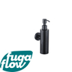 FugaFlow zeepdispenser - wand - rond - mat zwart - SW1204470