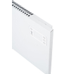 Eurom Alutherm 800XS Radiateur convecteur - 56.1x42.9cm - IP24 - 800watt - wifi - sol/mur - Horizontal - métal - blanc brillant SW486912