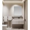Saniclass Clear Miroir - 60x70cm - sans éclairage - à poser horizontalement et verticalement - sans cuivre SW1413215