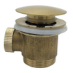 Wiesbaden Caral bonde clic clac évacuation pour baignoire îlot 1 1/2" en laiton brossé SW523972