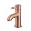 Wiesbaden Caral Cadans wastafelkraan laag geborsteld koper SHOWROOMMODEL SHOW26397