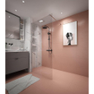 Adema Dawn Inloopdouche - 110x200cm - wandprofiel - stabilisatiestang - helder glas - chroom SW1443563