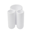 Umbra Touch tandenborstelhouder 10x8x10cm Polyester Wit SHOWROOMMODEL SHOW25433