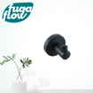 FugaFlow Eccelente Acces Handdoekhaak - enkel - rond - mat zwart - Black Friday - SW1123209