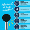 GROHE Vitalio Start QuickFix Handdouche - Ø11cm - 3 straalsoorten - 8.0l/min - chroom SW1028138