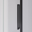 BRAUER Season cabine de douche - 160x90x200cm - porte coulissante - verre transparent - réversible - revêtement anticalcaire - Noir mat SW1448772