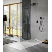 Villeroy & Boch Universal Showers raccord mural coude Rond - noir mat SW974398
