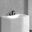Villeroy & Boch Antao - Ensemble de robinet à 3 trous - avec bonde clic clac - noir mat SW974155