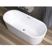 Baignoire îlot Riho Modesty 170x76cm Acrylique blanc SW523341
