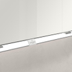 Villeroy & Boch My View Now armoire de toilette - avec 3 portes avec éclairage LED et éclairage de lavabo 140x75x16.8cm - avec interrupteur marche/arrêt SW701121