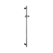 Fortifura Calvi Ensemble de douche encastrable - thermostatique - bras mural - barre curseur - pomme de douche 25cm - douchette stick - gunmetal PVD SW1030623