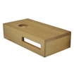 Wiesbaden Plan sous-lavabo 40x21x10cm gauche Chêne SW296051