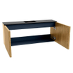 Mondiaz JOYA 100cm toiletmeubel - kleur Oak - Wastafel FAYE positie Midden 1 kraangat kleur Urban. SW1421241
