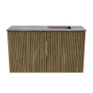 Mondiaz JOYA-DLUX 70cm toiletmeubel - kleur Dusk - Wastafel FAYE positie Rechts 1 kraangat kleur Sombra. SW1426128