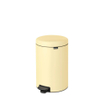 Brabantia NewIcon Poubelle à pédale - 20 litres - seau intérieur en plastique - mellow yellow SW1117471