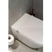 Royal plaza Juglans Douche WC Randloos met fohn en ladydouche Glans Wit SHOWROOMMODEL SHOW25899