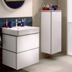 Hansgrohe Xilesa E Meuble sous-vasque - 58x47cm - 2 tiroirs - blanc mat SW1406584
