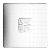 GROHE Rainshower SmartActive 310 Cube Douche de tête - 31cm - 2 types de jets - bras mural 43cm - moon white/chrome SW108082