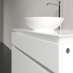 Villeroy & Boch Legato meuble sous-lavabo - 80x55cm - 2 tiroirs Blanc brillant SW479687