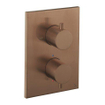 Crosswater MPRO Crossbox 1 uitlaattrim en kleppen geborsteld brons SW1176878