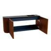 Mondiaz JOYA 101.6cm toiletmeubel - ronding links kleur Ruby - Wastafel FAYE positie Rechts 1 kraangat kleur Urban. SW1421839