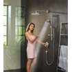 Hansgrohe Fixfit S Coude de raccordement mural plastique chrome 0605347