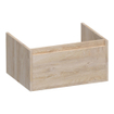 BRAUER Hope wastafelonderkast - 59x30x45.5cm - 1 softclose lade greeploos - 1 sifon uitsparing - Forest Wheat SW1198842