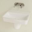 Villeroy & Boch O.novo lavabo - sans trou de robinet 60x46cm - sans trop-plein ceramic+ blanc SW448374