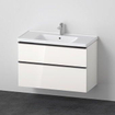 Duravit D-Neo Ensemble de meuble avec meuble sous-lavabo avec 2 tiroirs avec softclose 100x20x48cm incl. lavabo blanc brillant SW642227