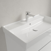 Villeroy & Boch Collaro lavabo pour meuble - 80x47cm - avec trop-plein 1 trou de robinet ceramic+ blanc SW358314