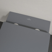 Villeroy & Boch Memento 2.0 WC suspendu - cuvette profonde DirectFlush 37.5x56cm - graphite SW354324