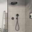 Hansgrohe Showerselect Comfort S thermostatique - encastré - 2 fonctions - chrome noir SW918104