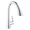 GROHE Zedra Mitigeur de cuisine - bec orientable/extensible - chromé SW404637