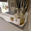 Mondiaz SPOT Miroir de salle de bain - rond 70cm - plan de miroir - couleur Frappe SW1233167