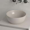 Villeroy & Boch Artis vasque à poser - 32,5cm - ronde s/s trou de robinet almond C+ SW1386877