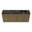 Mondiaz JOYA-DLUX 100cm meuble de salle de bains - couleur Dusk - Vasque FAYE position Droite Sans trou de robinet couleur Lava. SW1423259