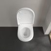 Villeroy & Boch O.novo Vita WC suspendu allongé à fond creux sans bride 36x70cm blanc 1025057