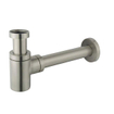 FortiFura Calvi Pack Lave-mains - 1 trou de robinet - gauche - robinet Inox - Blanc SW968211