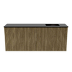 Mondiaz JOYA 100cm meuble de toilette - couleur Dusk - Vasque FAYE position Droite 1 trou de robinet couleur Urban SW1421655