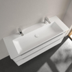 Villeroy & Boch Subway 3.0 Lavabo meuble - 1300 x 475 x 170 stone white mat (blanc) CeramicPlus - sans trop-plein SW701557