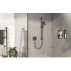 Hansgrohe ShowerSelect Comfort Q Thermostaat - inbouw - 1 functie - Brushed Black Chrome SW918057