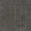 Terravito Velaro carrelage mural et de sol - 30x30cm - effet béton - mosaïque Antracite mat (anthracite) SW1120131