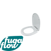 FugaFlow Efficiente Acces Abattant WC - quickrelease - softclose - duroplast - 43.7x36.1x6.1cm - blanc brillant SW1123448