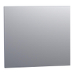 BRAUER Emerald spiegel - 80x70cm - rechthoek - aluminium MET BRAUER Opbouwverlichting - voor Spiegel - 45 cm - chroom SHOWROOMMODEL SHOW26257