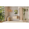 Differnz ELIN Lavabo - 61x46.5cm - polybéton - taupe SW1236916