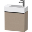 Duravit D-neo Meuble sous vasque 48.4x22.2x44cm 1 porte Lin mat SW640692