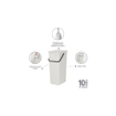 Brabantia Sort & Go Afvalemmer - 40 liter - hengsel - light grey SW1117378