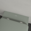 Villeroy & Boch Antao Cuvette profonde - sans bride de rinçage - à suspendre au mur - avec TwistFlush - Morning Green CeramicPlus SW917881