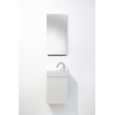 Van Marcke Durma Ensemble meuble lave-mains - 40x20x50cm - 1 porte - gauche - 1 trou de robinet - droite - blanc standard SW1580335